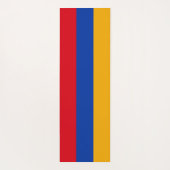 armenische Flagge Yogamatte (Rückseite)