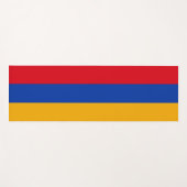 armenische Flagge Yogamatte (Vorderseite (Horizontal))