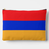 Armenische Flagge Zubehörtasche (Vorderseite)
