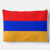 Armenische Flagge Zubehörtasche (Rückseite)