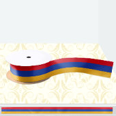 Armenische Flaggenbänder, armenische Mode /Sport Satinband