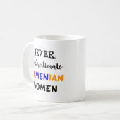 armenische Frauen Kaffeetasse (Vorderseite Links)