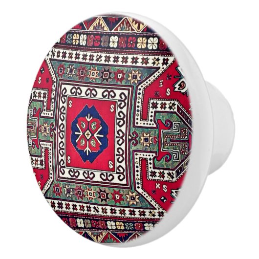 Armenische Gabelkunst Keramikknauf (Rechts)