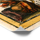 Armenische Karte von 1684 Poster (Ecke)