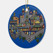 Armenische Keramik Jerusalem Ornament (Links)