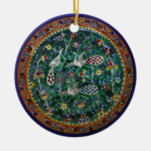 Armenische Keramik - Vogelschmuck Keramik Ornament