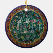 Armenische Keramik - Vogelschmuck Ornament (Hinten)