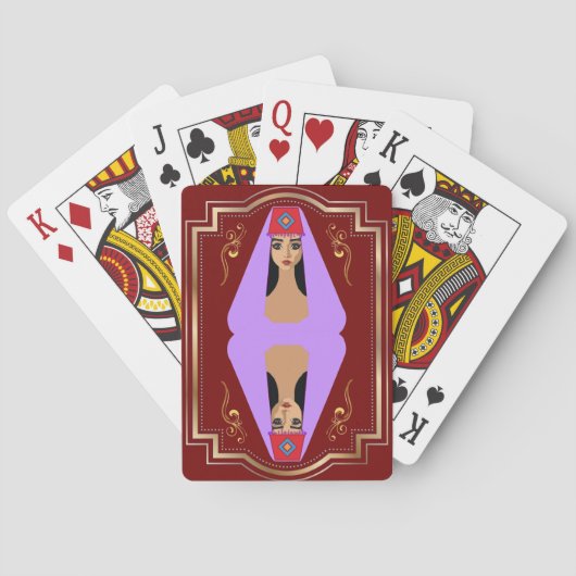 Armenische Klassische Spielkarten (Rückseite)
