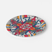 armenische Kunsthandwerksplatte Pappteller (Schrägansicht)