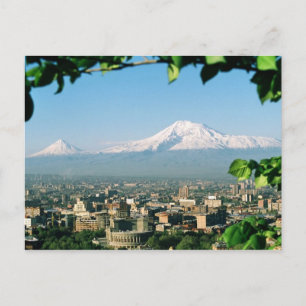 Armenische Stadt Jerewan Postkarte