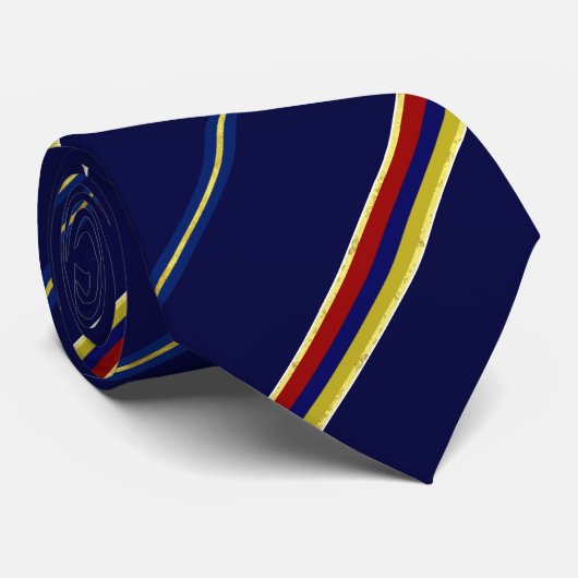 armenische Streifen Krawatte (Gerollt)