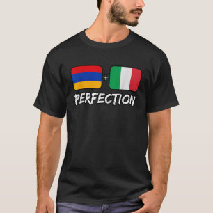 Armenische und italienische PerfektionMischung der T-Shirt