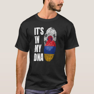 Armenische und südkoreanische DNA-Mischvererbungsf T-Shirt
