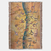 Armenische Vögel Alphabet Decke (Vorderseite Vertikal)