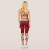 Armenische Volkskunst Capri Leggings (Rückseite)