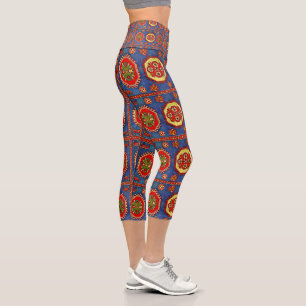 Armenische Volkskunst Capri Leggings