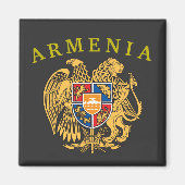 Armenische Wappen Magnet (Vorne)