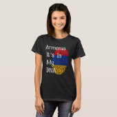 Armenischer Fingerabdruck-T - Shirt (Vorne ganz)
