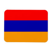 Armenischer Flaggenprämienmagnet Magnet (Horizontal)