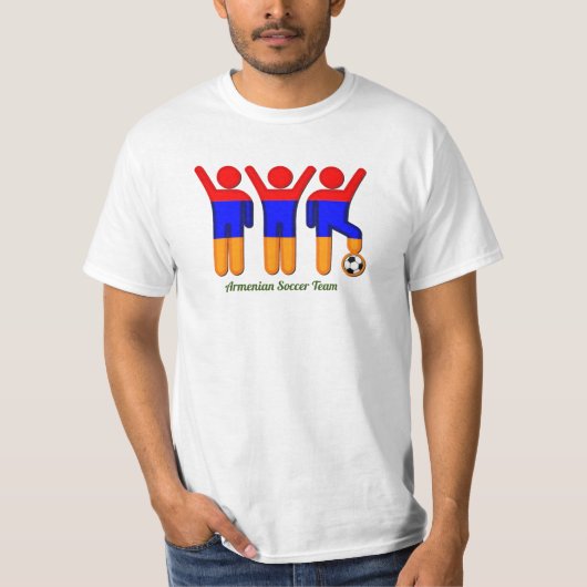 Armenischer Fußball-T - Shirt (Vorderseite)