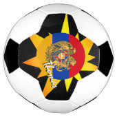 Armenischer Fußball und armenische Flagge / BANG (Gedreht)