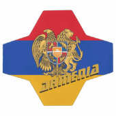 Armenischer Fußball und Armenische Flagge / Sport (Flach)