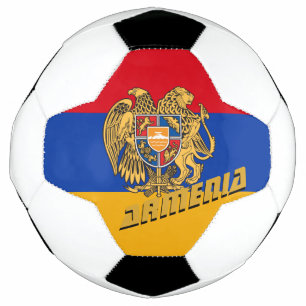 Armenischer Fußball und Armenische Flagge / Sport