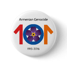 Armenischer Genozid 101 Jahre Gedenkknopf-