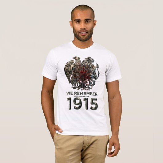 ARMENISCHER GENOZID T-Shirt (Vorne ganz)