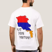 Armenischer Genozid T-Shirt (Rückseite)
