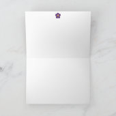 Armenischer Völkermord Feiertagskarte (Innenseite)