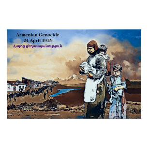 Armenischer Völkermord Poster