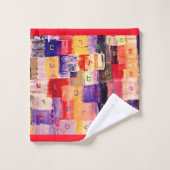 Armenisches Alphabet Badhandtuch Set (Waschlappen)