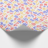 Armenisches Alphabet Geschenkpapier (Ecke)