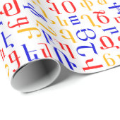 Armenisches Alphabet Geschenkpapier (Rolleneckpunkt)
