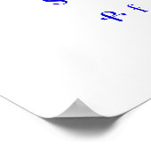 Armenisches Alphabet Poster (Ecke)