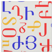 Armenisches Alphabet Stoff (Muster)