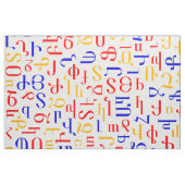 Armenisches Alphabet Stoff (Fat Quarter (45,7 x 55,9 cm))