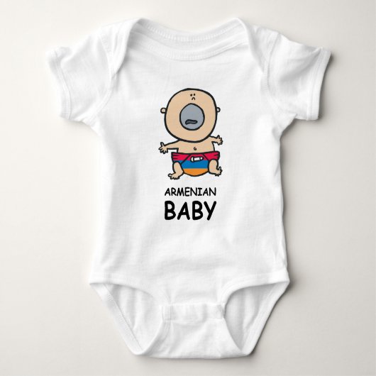 Armenisches Baby Strampler (Vorderseite)