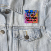 Armenisches Button gegen Völkermord (Beispiel)