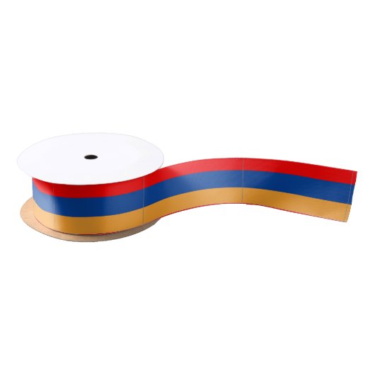 Armenisches Flagge Satin-Band Satinband (Spule)