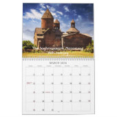 Armenisches historisches Erbe - Kalender (Mär 2026)