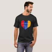 Armenisches Shirt Herzdesign (Vorne ganz)