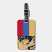 Armenisches Sprichwort Gepäckanhänger (Vorderseite vertikal)