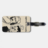 armenisches Sprichwort Gepäckmarke Gepäckanhänger (Rückseite horizontal)