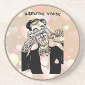 Armenisches Sprichwort Getränkeuntersetzer (Vorne)