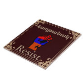 Armenisches Sprichwort Keramik Tile Fliese (Seite)
