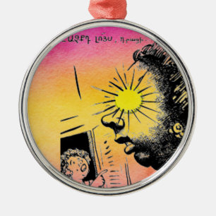 Armenisches Sprichwort Ornament Aus Metall