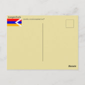 Armenisches Sprichwort Postkarte (Rückseite)