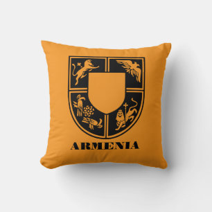 Armenisches Staatswappen Zeitgenössische Kunst Kissen